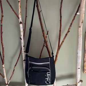 Calvin Black Shoulder Bag